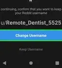 Change Reddit Username