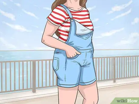 Image titled Wear Overall Shorts Step 6