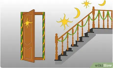 Image titled Decorate over doorways and even stairs with greenery Step 2