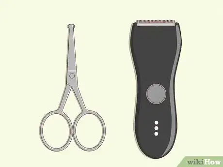 Image titled Remove Male Pubic Hair Without Shaving Step 1