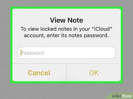 Image titled Reset Your Password for Locked Notes on an iPhone Step 2