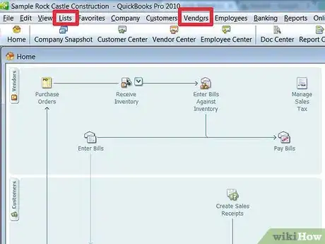 Image titled Adjust Inventory in QuickBooks Step 1