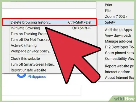 Image titled Delete Browsing History in Internet Explorer Step 8