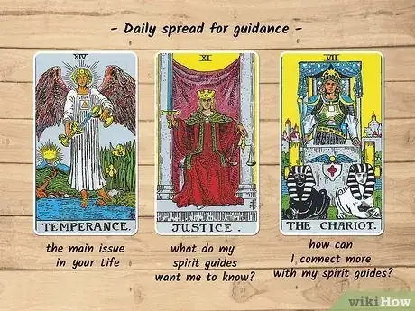 Image titled Daily Tarot Spread Step 2