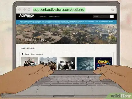 Image titled Contact Activision Step 1