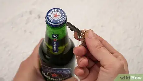 Image titled Open a Beer Bottle with a Key Step 2