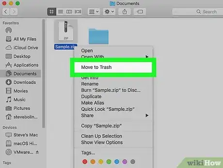 Image titled Delete Zip Files on PC or Mac Step 9