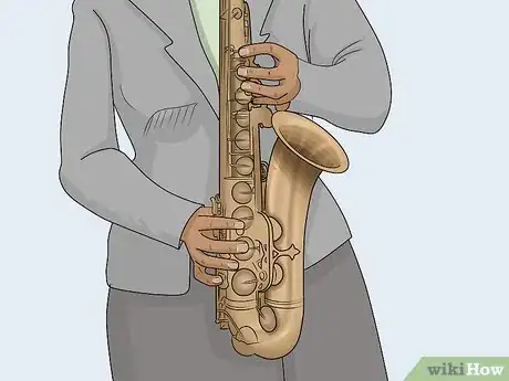 Image titled Play the Tenor Saxophone Step 3