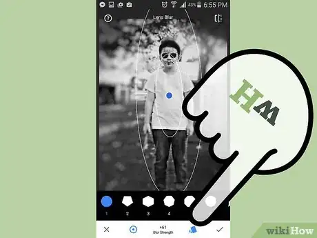 Image titled Use Different Blur Options in Snapseed Step 8