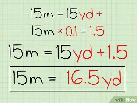 Image titled Convert Meters to Yards Step 9