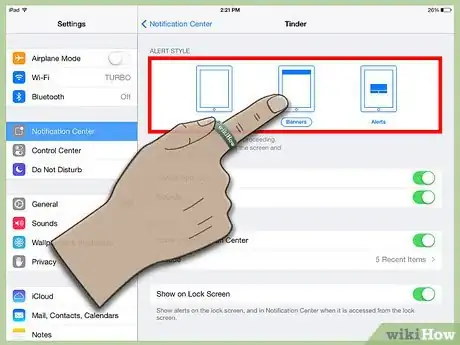 Image titled Adjust Your Tinder Notification Settings on iOS Step 6