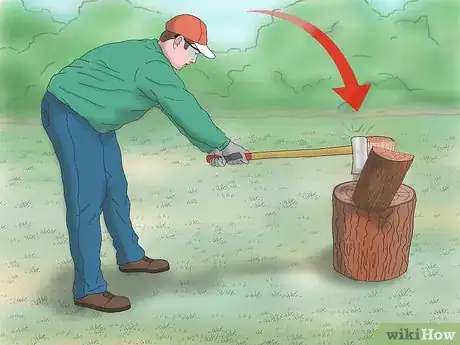 Image titled Chop Wood Step 8