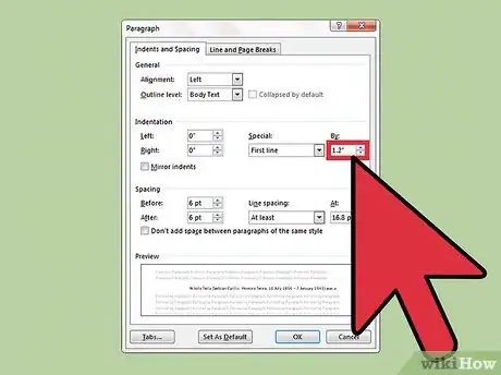 Image titled Indent the First Line of Every Paragraph in Microsoft Word Step 4