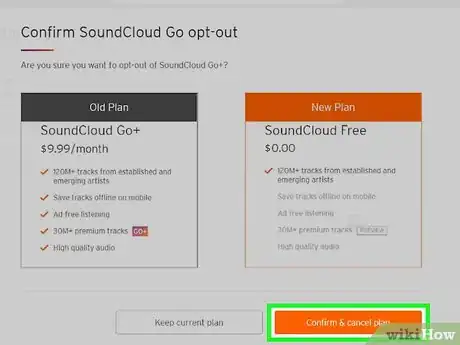 Image titled Cancel Soundcloud Go Step 7