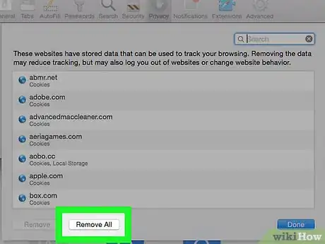 Image titled Delete Cookies Using the Safari Web Browser Step 6