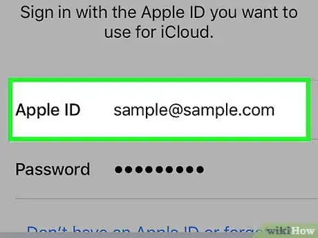 Image titled Sign in to Your Apple ID Account on an iPhone Step 16