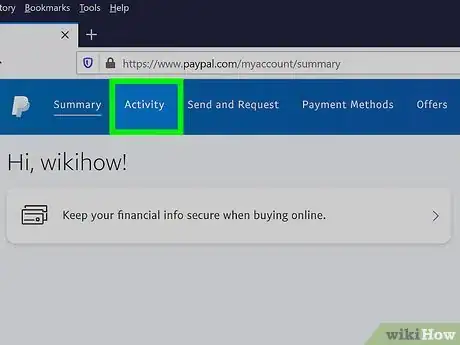 Image titled View PayPal Activity Step 11