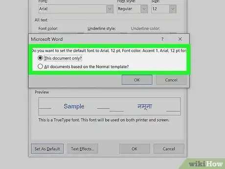 Image titled Changing the Default Font in Word Step 9