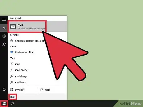 Image titled Add an Account to the Mail App on Windows Step 1