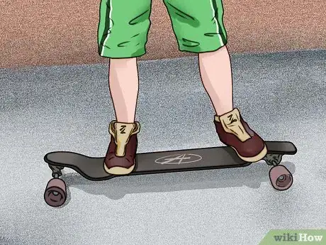 Image titled Stop on a Longboard Step 5