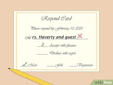 Image titled Fill Out a Wedding RSVP Step 9