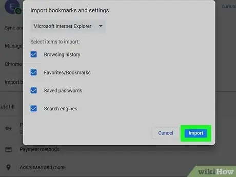 Image titled Transfer Favorites from Internet Explorer to Google Chrome Step 6