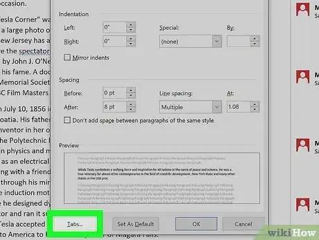 Image titled Remove Tabs in Word Step 4