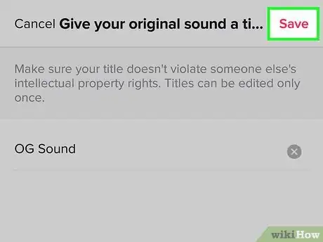 Image titled Name Your Sounds on TikTok Step 8