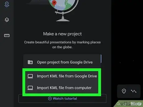 Image titled Import a KML File to Google Earth Step 12