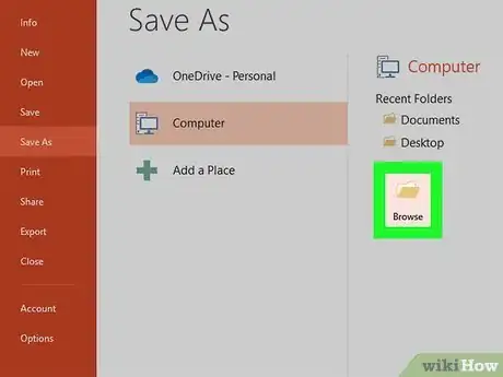 Image titled Save a PowerPoint Presentation Step 4