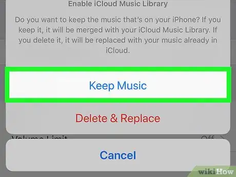 Image titled Back Up Music to iCloud on iPhone or iPad Step 10