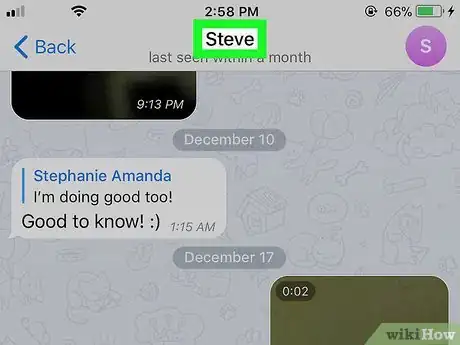 Image titled Know a Chat ID on Telegram on iPhone or iPad Step 7