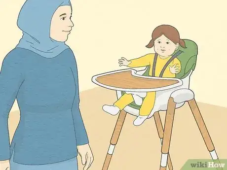 Image titled When Can Baby Sit in High Chair Step 15