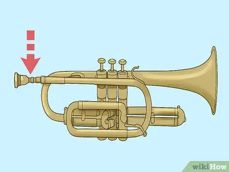 Image titled Blow into a Trumpet Step 8