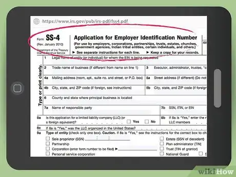 Image titled Obtain a Tax ID Number for an Estate Step 5