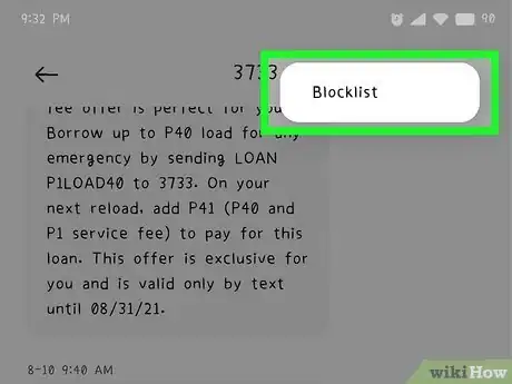 Image titled Does Auto Reject Block Text Messages Step 4