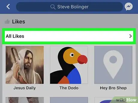 Image titled View a List of Your Liked Pages on Facebook on iPhone or iPad Step 12