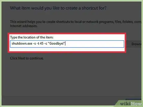 Image titled Make a Shutdown Shortcut in Windows Step 9