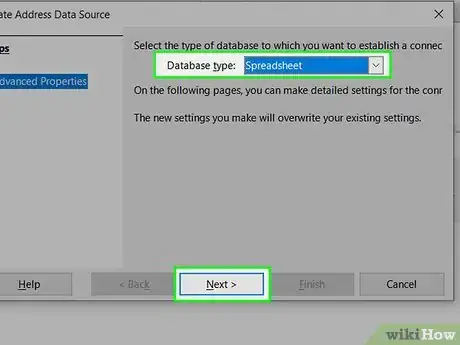 Image titled Convert a LibreOffice Spreadsheet Into a Database for Mail Merge Documents Step 9