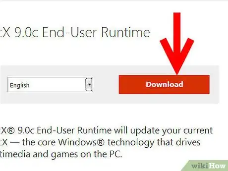 Image titled Install DirectX 9.0C Step 1