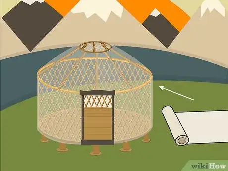 Image titled Build a Yurt Step 23