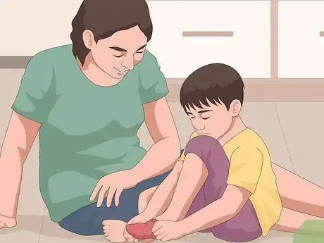 Image titled Teach Children to Put a Sock on a Foot Step 5