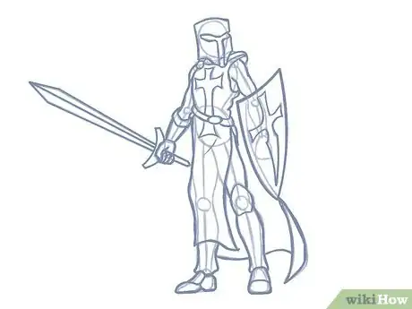 Image titled Draw a Knight Step 6