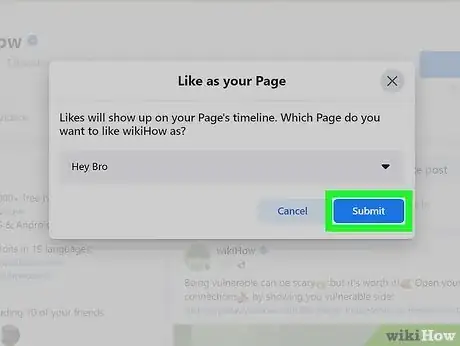Image titled Like a Facebook Page As a Business Step 7