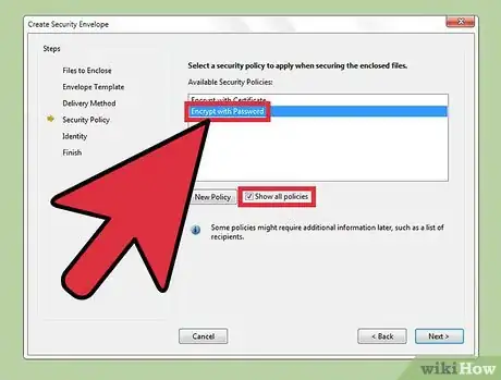 Image titled Create a Password Protected PDF Document in Adobe Acrobat (Using a Security Envelope) Step 5