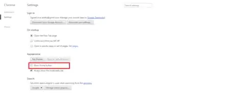 Image titled Google Chrome Settings Appearance.png