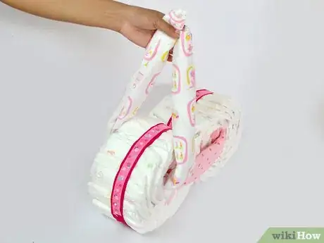 Image titled Make a DIY Motorcycle Diaper Cake Step 15