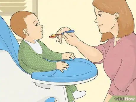 Image titled When Can Baby Sit in High Chair Step 12