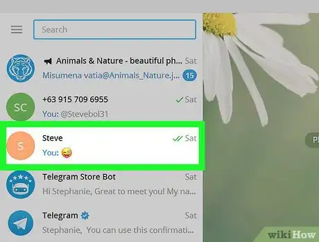 Image titled Save Videos on Telegram on PC or Mac Step 2