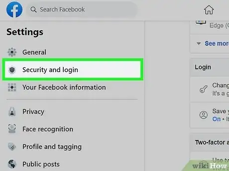 Image titled Edit Your Security Settings on Facebook Step 3